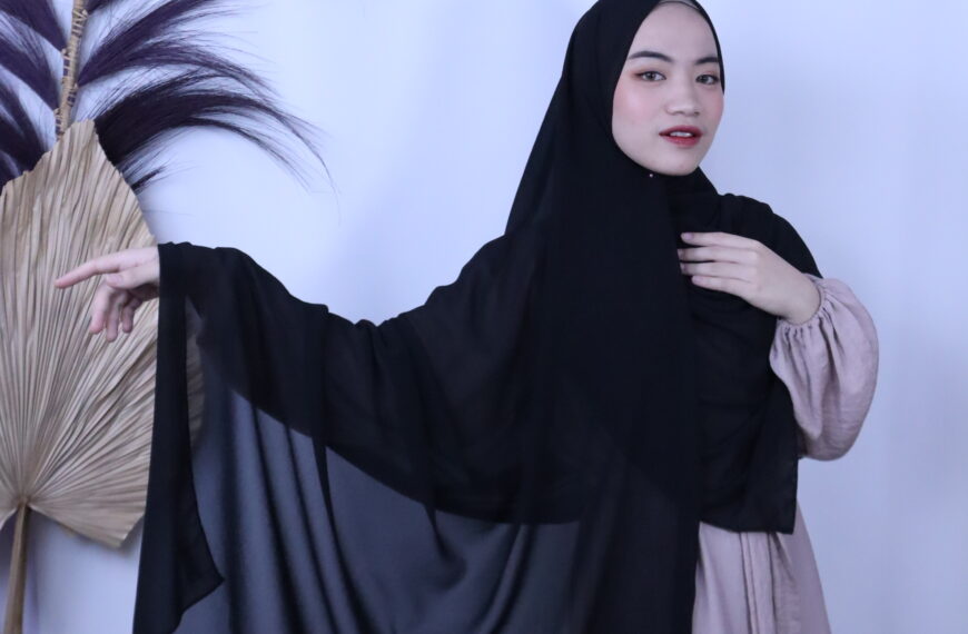 Cara Pakai Jilbab Pashmina