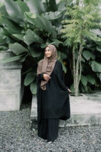 Model Gamis Kombinasi