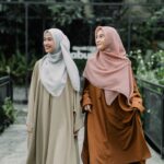 Model baju gamis terbaru Lebaran