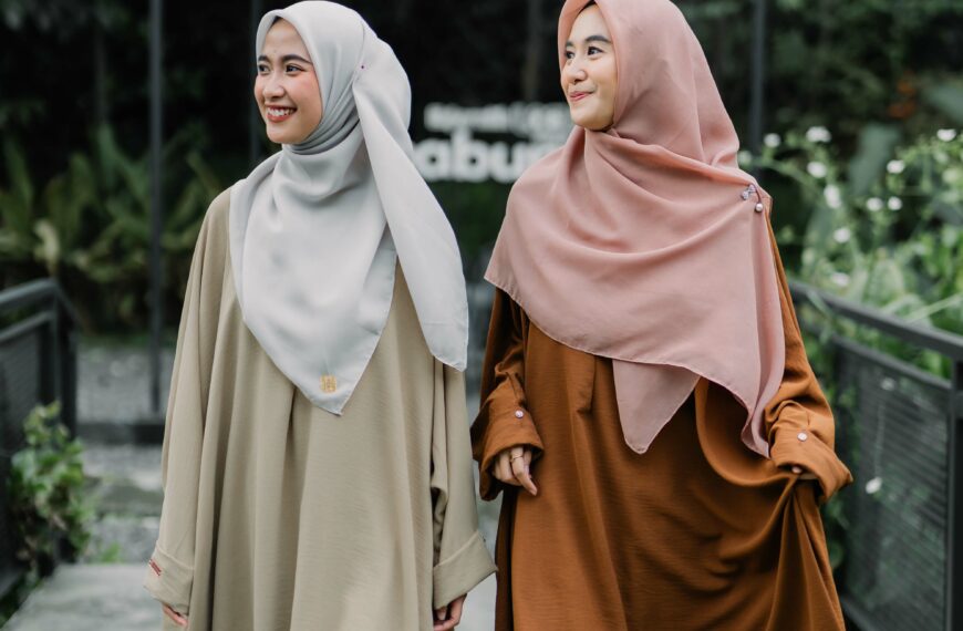 Model baju gamis terbaru Lebaran