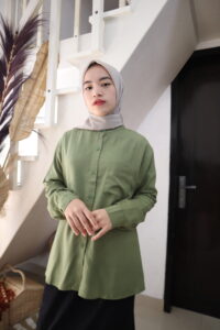 baju kemeja wanita kekinian