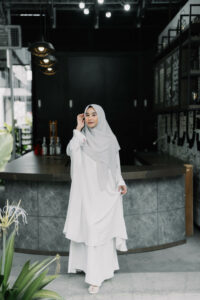 dress akad nikah muslima 