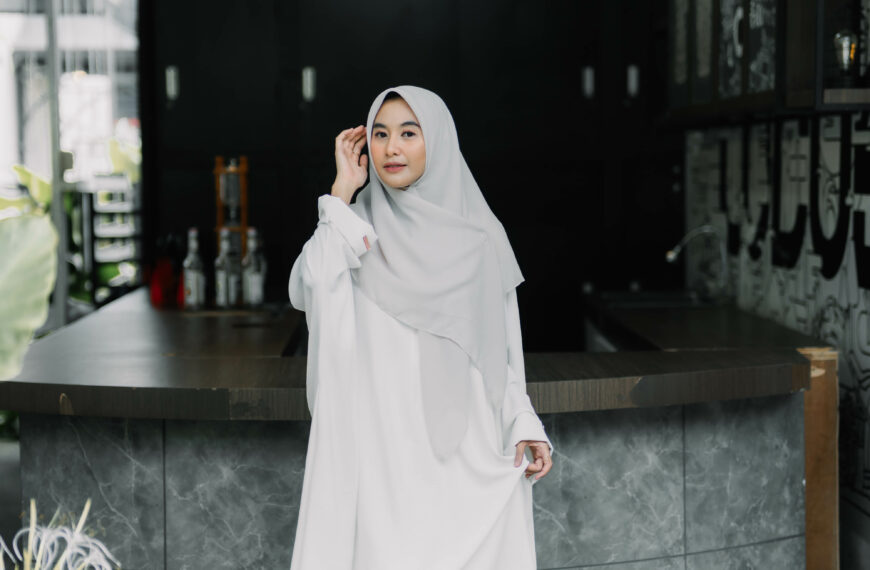 dress akad nikah muslima