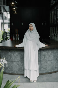 dress akad nikah muslima