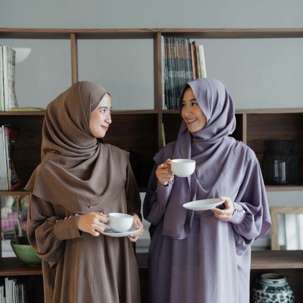 ootd muslimah ke kampus​