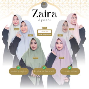 tutorial hijab segiempat wisuda